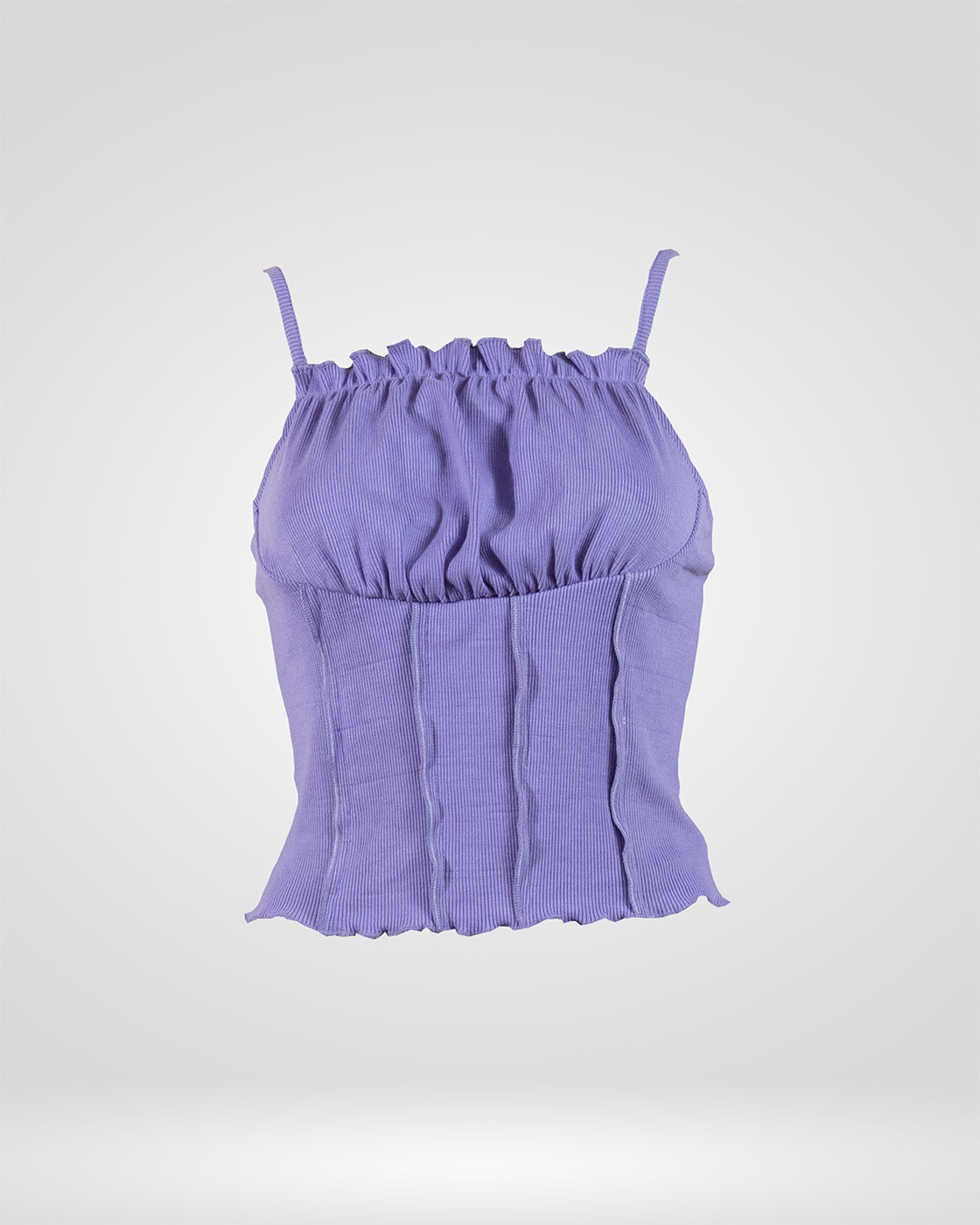 Panel Accent Lavender Top